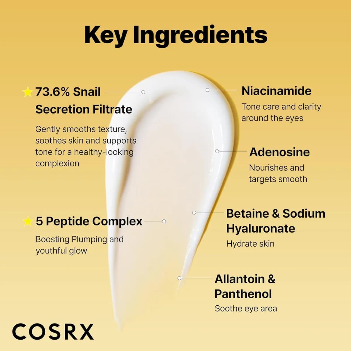 COSRX Snail Mucin Peptide Under Eye Cream