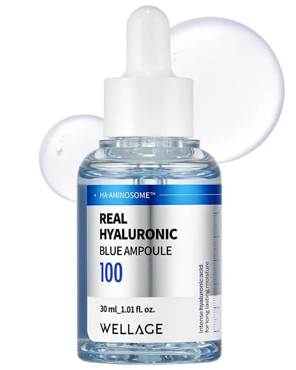 WELLAGE Real Hyaluronic Ampolla azul 100