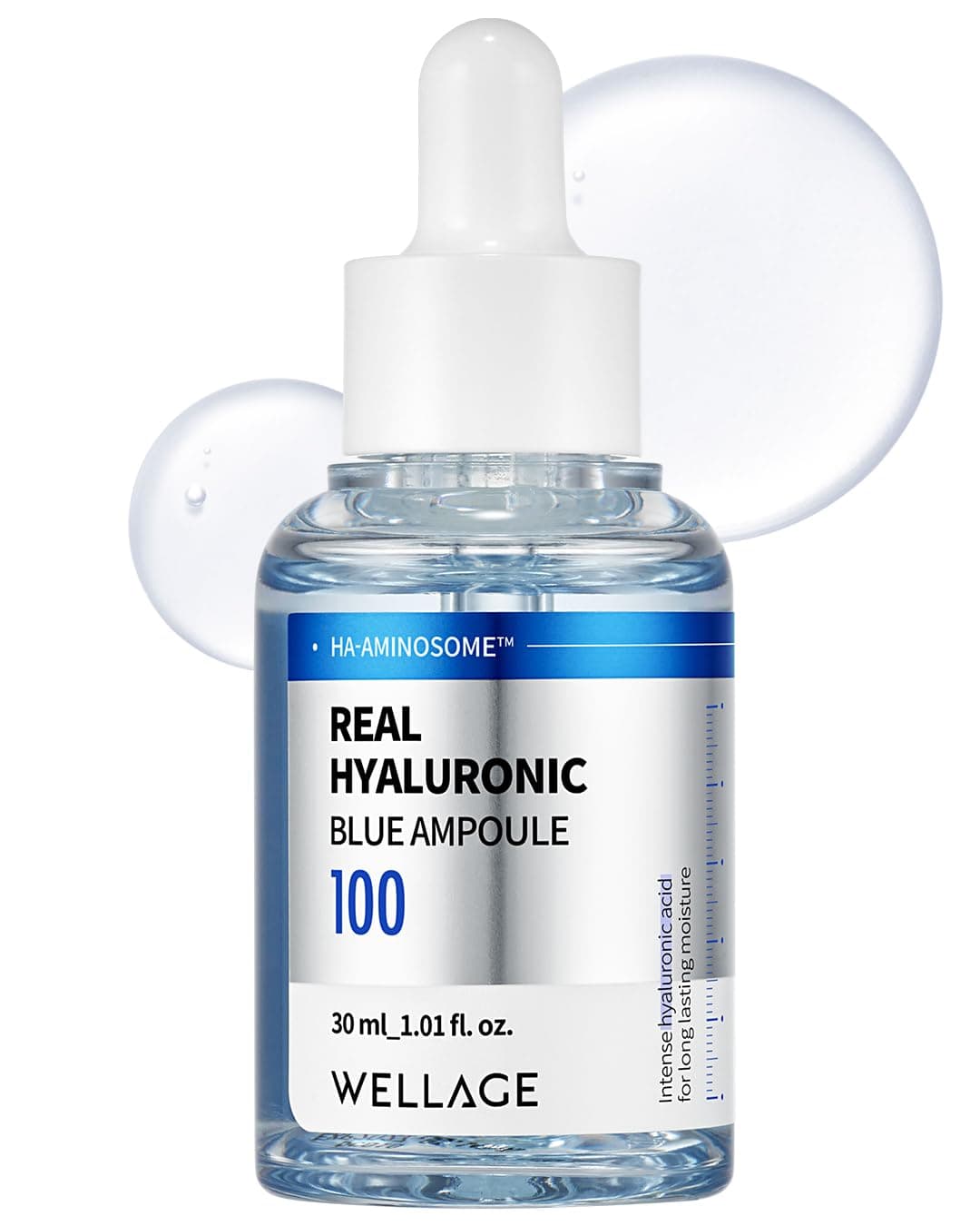 WELLAGE Real Hyaluronic Ampolla azul 100