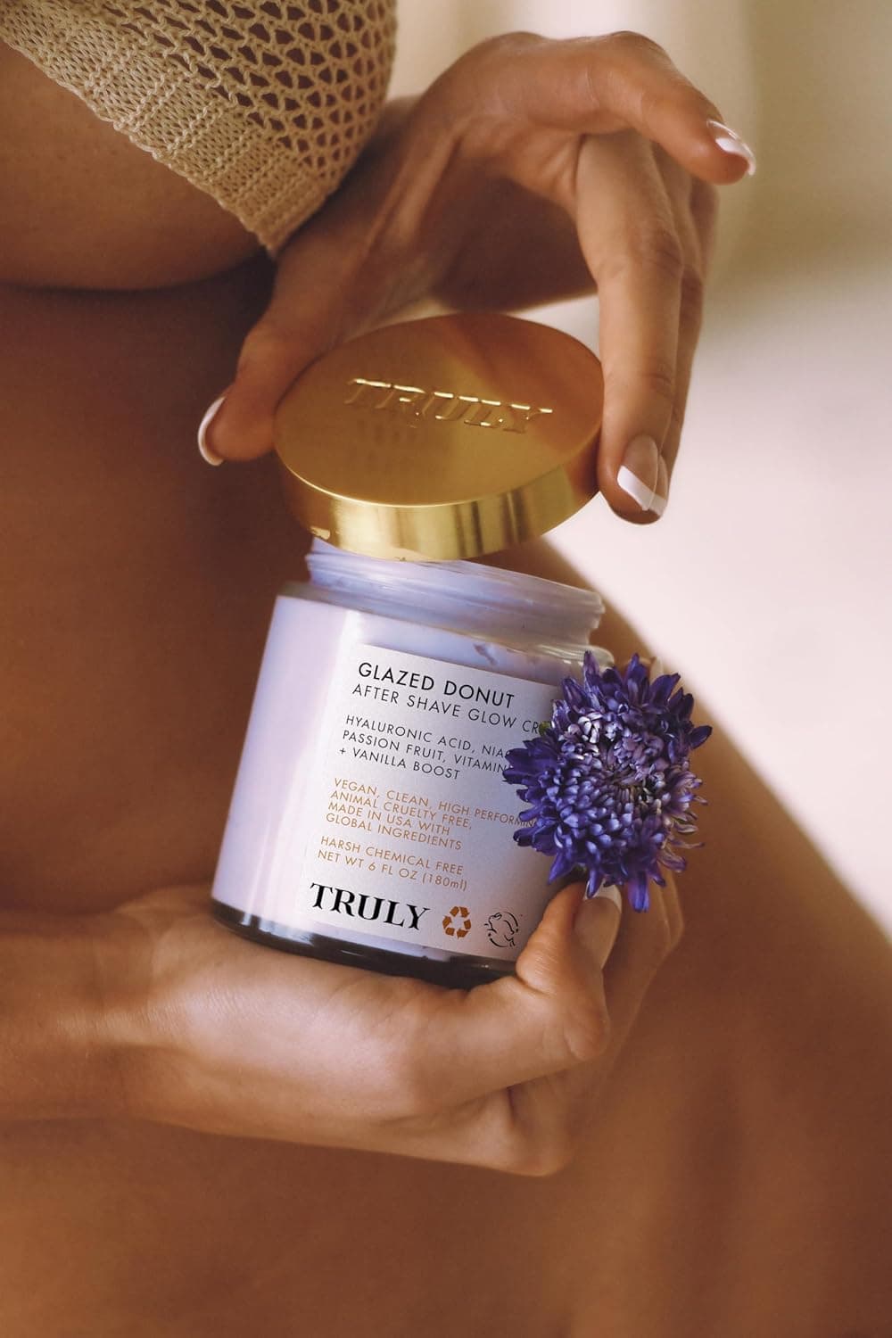 Truly Beauty Glazed Donut After Shave Glow Cream