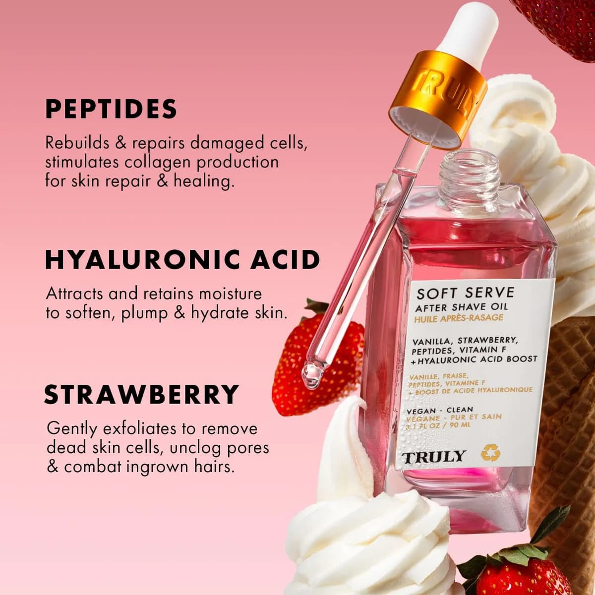 Truly Beauty Soft Serve Aceite Post-Afeitado