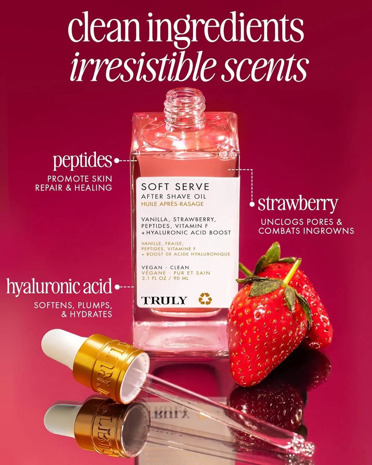 Truly Beauty Soft Serve Aceite Post-Afeitado