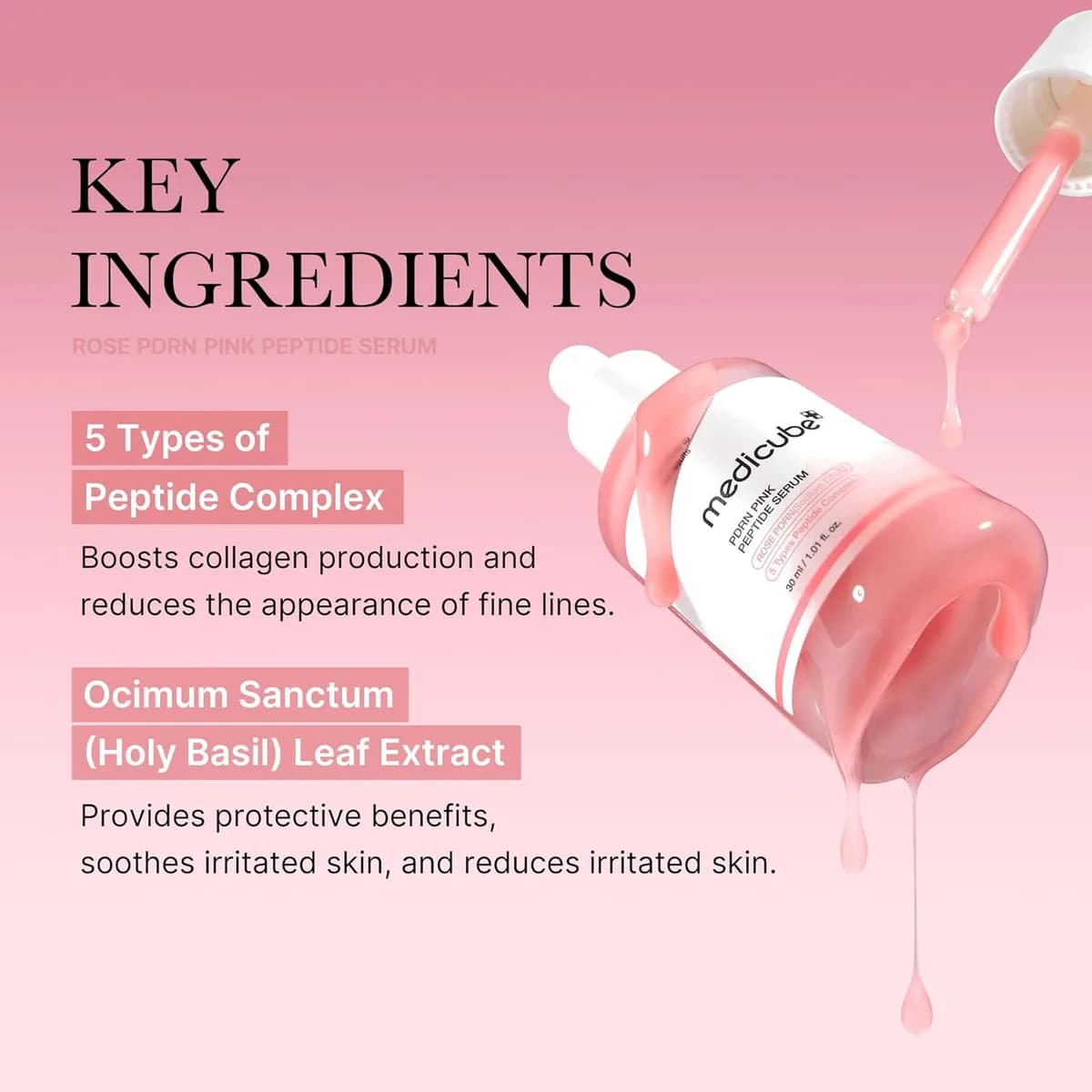 Medicube PDRN Serum Multipéptido Ácido Hialurónico