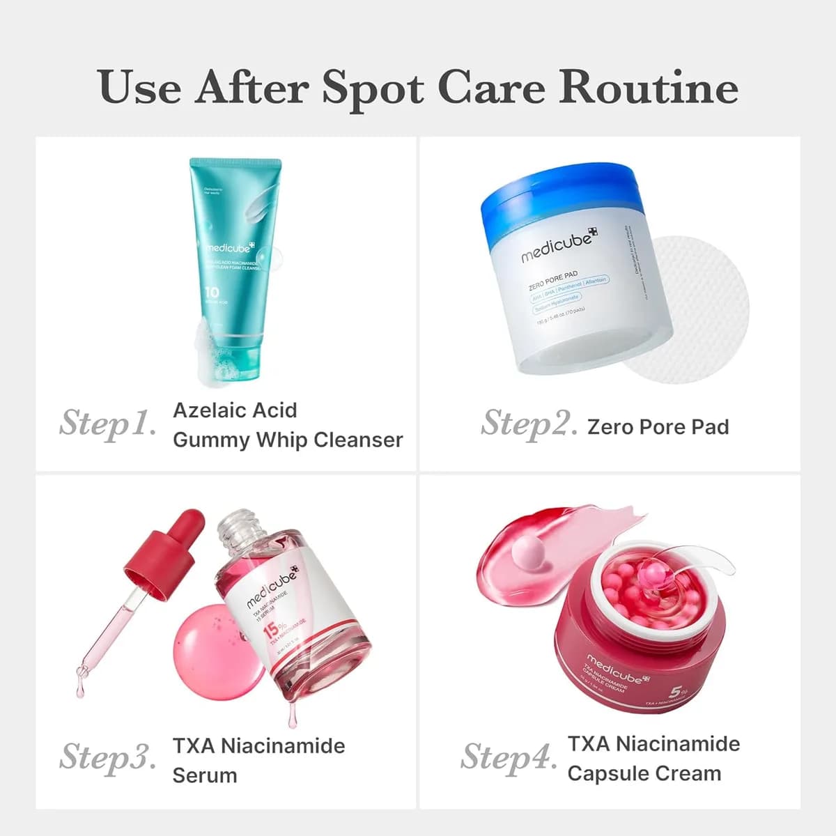 Medicube Deep Azelaic Acid + Niacinamide Foam Cleanser