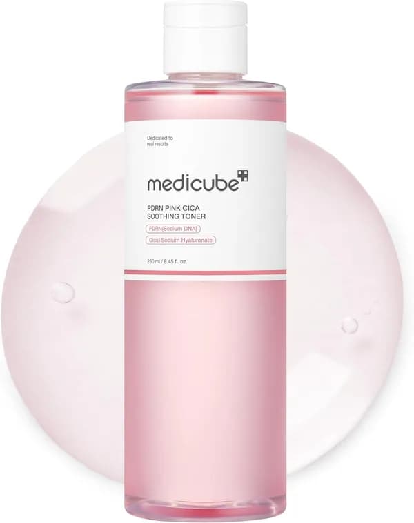 Medicube Salmon DNA PDRN Pink CICA Tónico Calmante