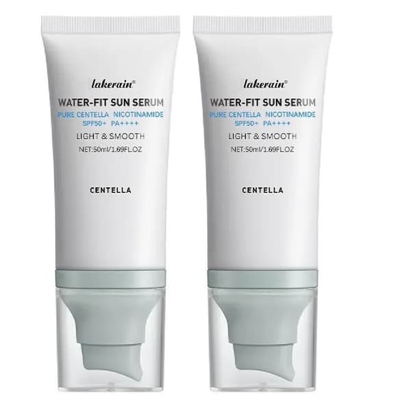 Madagascar Centella Hyalu-Cica Water-Fit Sun Serum Twin Pack (50 ml × 2 pcs) – SKIN 1004