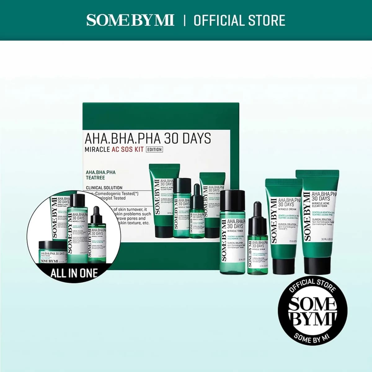 AHA BHA PHA 30 Days Miracle AC SOS Kit