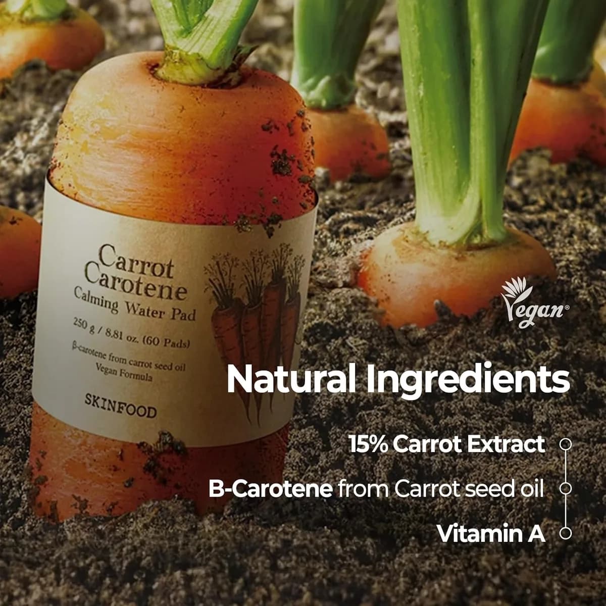Carrot Carotene Calming Water Pad