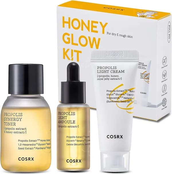 COSRX Honey Glow Kit de Viaje (Toner, Serum, Crema)