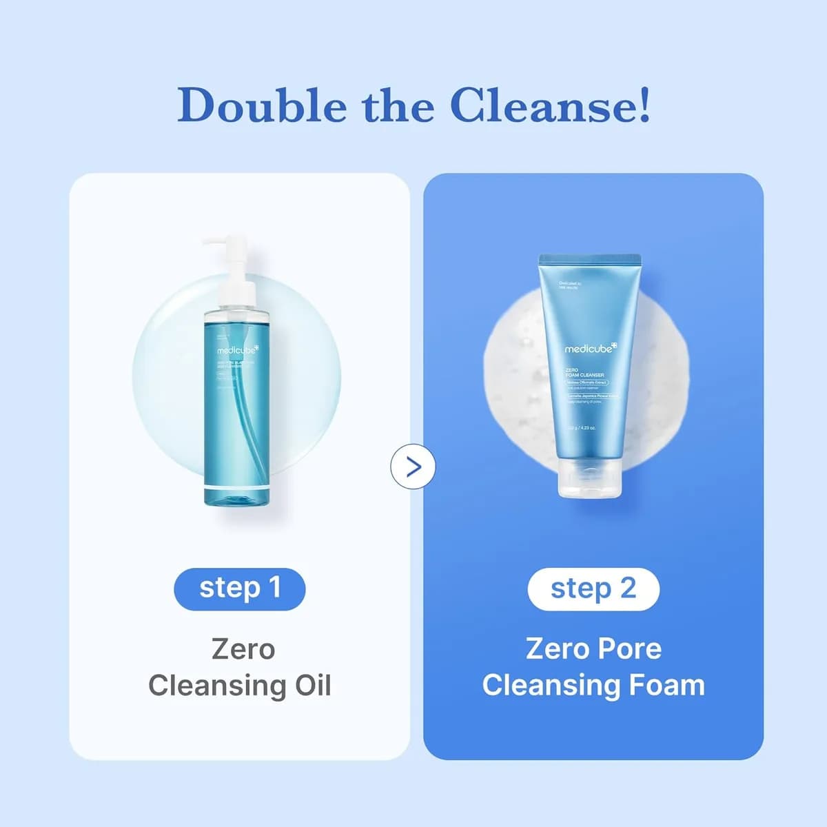 Medicube Zero Foam Cleanser para piel sensible