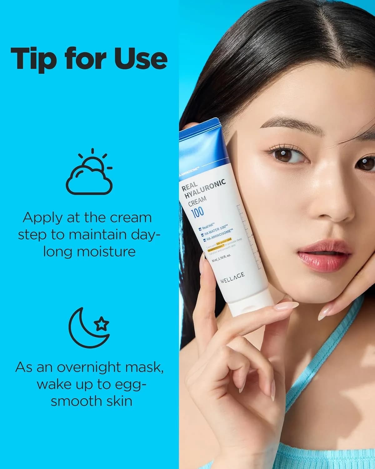 WELLAGE Real Hyaluronic Cream 100