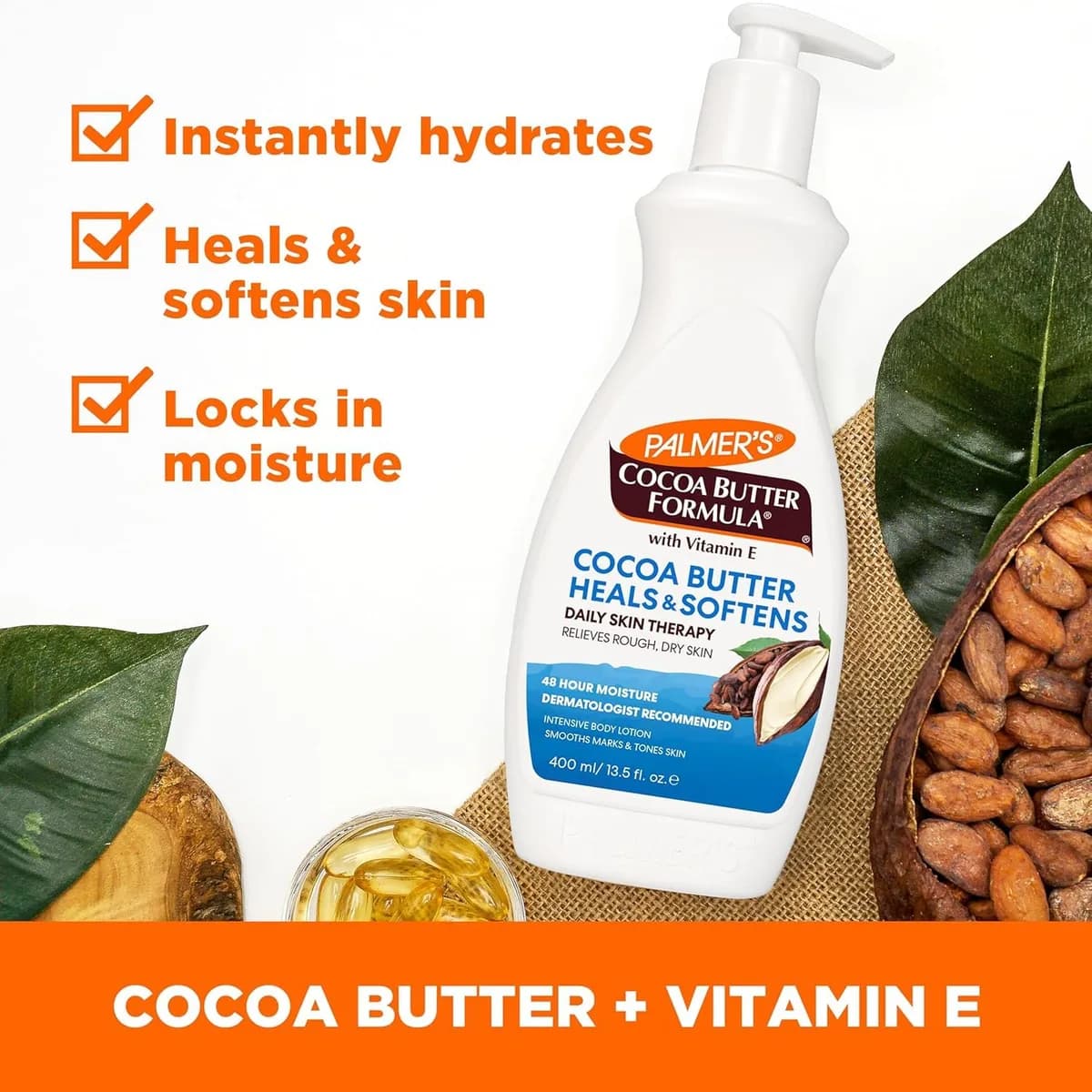 Palmer’s Pack corporal Cocoa Butter (loción