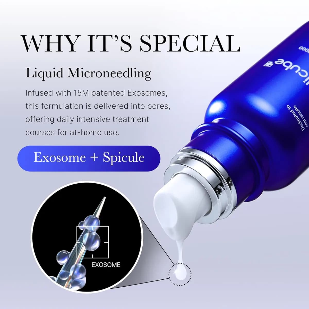 Medicube One Day Exosome Shot Serum 7500 ppm + Spicule