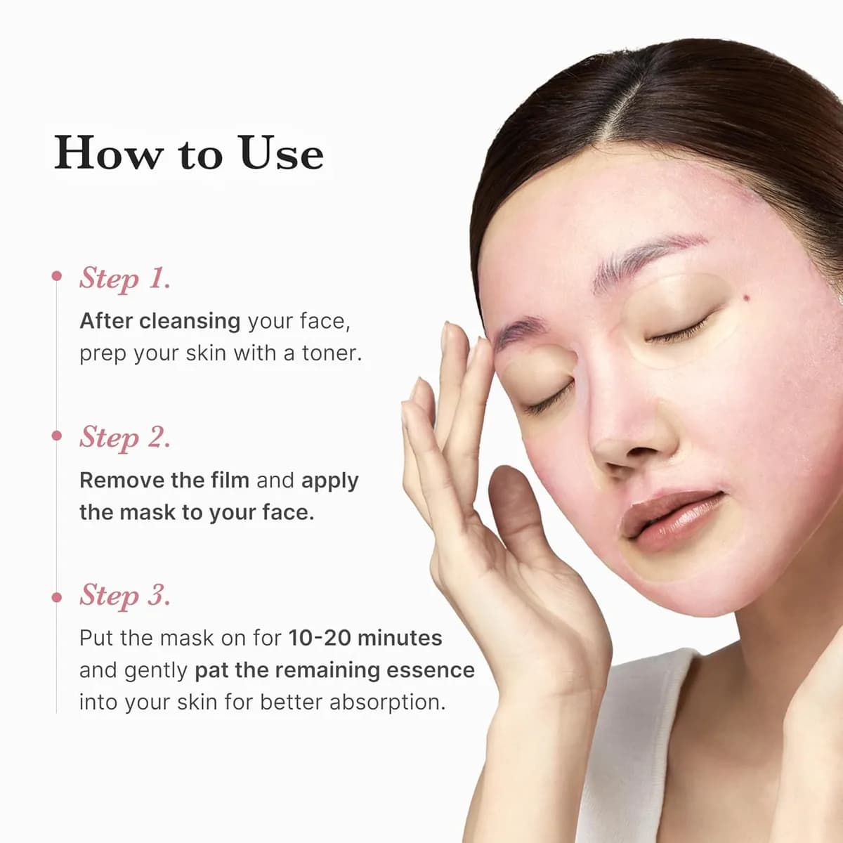 Medicube Salmon DNA PDRN Pink Vita Coating Sheet Mask