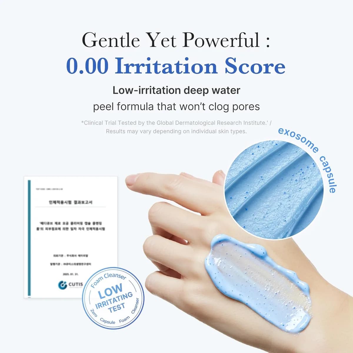 Medicube Zero Pore Clear Blue Deep Facial Cleanser