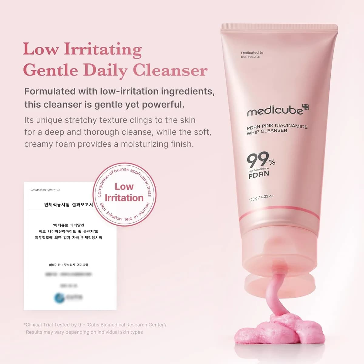 Medicube PDRN Marshmallow Whip Cleanser