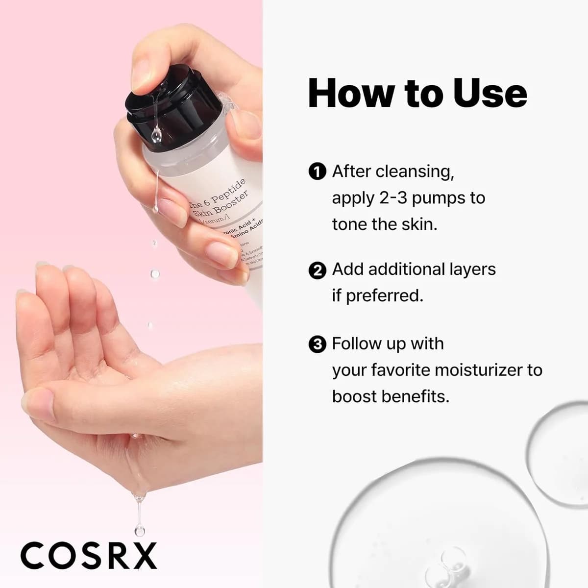 COSRX Suero-tóner Colágeno Peptide 6X + Niacinamida