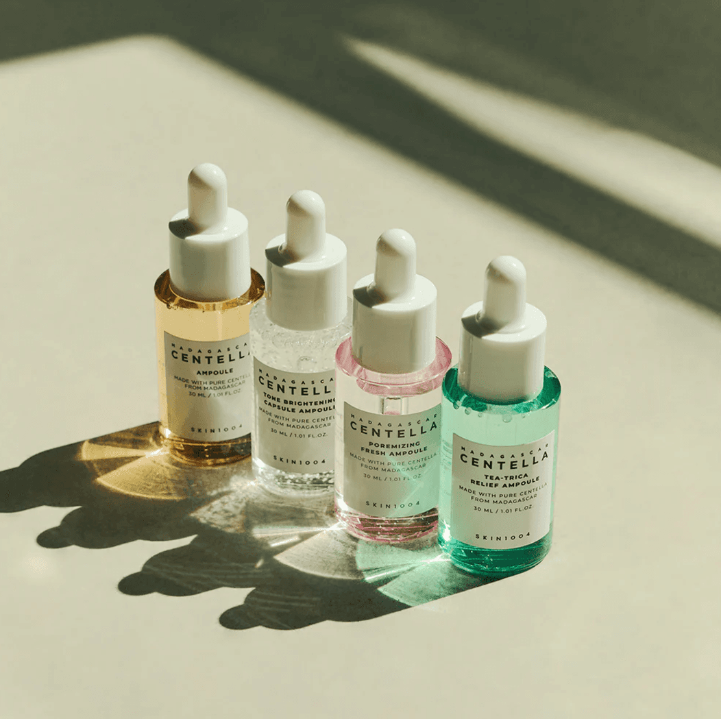Madagascar Centella Ampoule Kit (30 ml × 4 pcs) – SKIN 1004